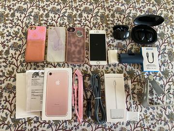 Apple iPhone 7 Rosa + Accessori