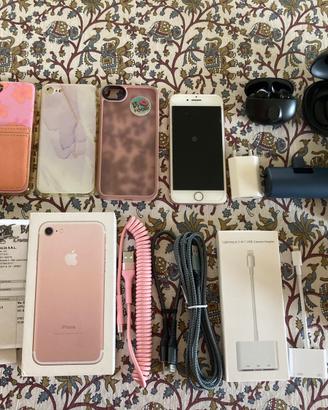 Apple iPhone 7 Rosa + Accessori