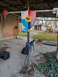 buratto, scudo e Paglione per arco