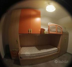 cameretta 3 posti letto come nuova della GIESSEGI