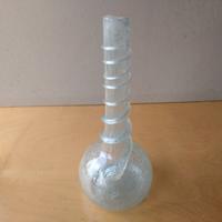 Vaso artigianale in vetro pulegoso - Modello 1