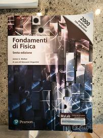 Libro universitario "Fondamenti di fisica"