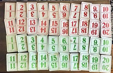Gioco da tavolo anni ‘60 “Gioco dell’11”