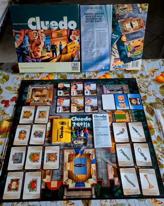 Cluedo Parker Hasbro 2006 Gioco da Tavolo Completo