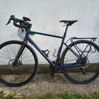Bici Triban RC520 doppie ruote vari upgrade