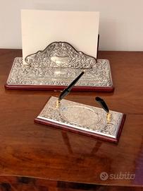 Elegante servizio da scrivania, Arg. 925, stimato