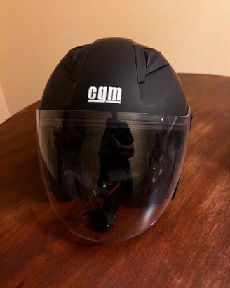 Casco jet CGM 130A Daytona nero opaco XXL 63-64