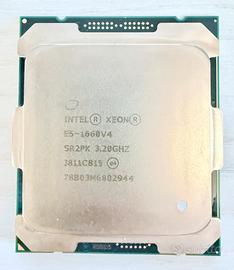 Intel Xeon E5-1660 v4 (8 Core / 16 Thread)