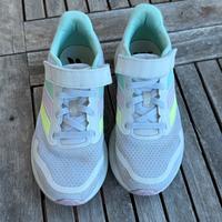 Adidas bambina Cloudfoam bianco/pastello n.32
