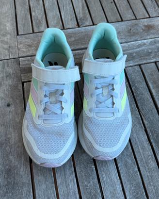Adidas bambina Cloudfoam bianco/pastello n.32