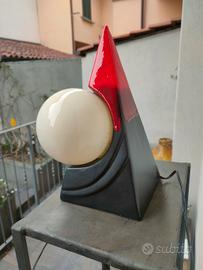 lampada in ceramica vintage anni 70