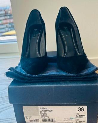 scarpe da sera velluto nero nr. 39 KURT GEIGER