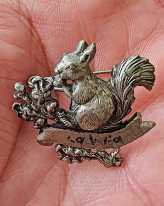 Spilla pin souvenir vintage La Vilja