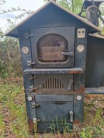 forno da giardino con griglia esterna 