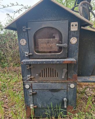 forno da giardino con griglia esterna 