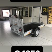 Rimorchio carrello nuovo con rampa 240x130 by morb