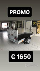 Rimorchio carrello nuovo con rampa 240x130 by morb