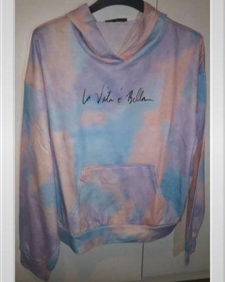 felpa corta e leggera donna 