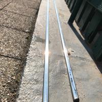 Profili cromati sottoporta per VW Golf mk1 Cabrio