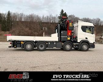 Scania G450 8X2 ,GRU NUOVA PALFINGER PK 92002 SH 8