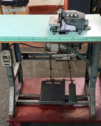 Machina per il taglio e cuci
