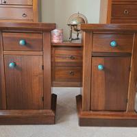 Coppia comodini arte povera