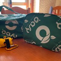 Due borse  Oasis with  love  con taccoglitore