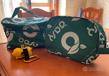 Due borse  Oasis with  love  con taccoglitore