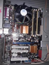 Scheda Madre Asus P5QL/EPU con CPU Intel Q8300
