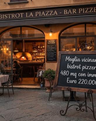 24M bar pizzeria con struttura compresa