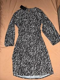 vestito zebrato