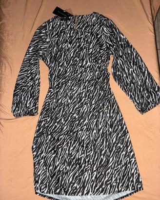 vestito zebrato