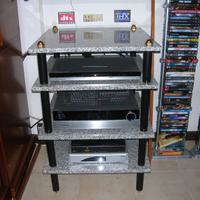 Mobile in Marmo per Elettroniche Hi-FI Giradischi
