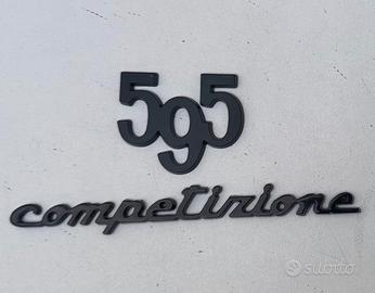 Scritte stemmi badge abarth