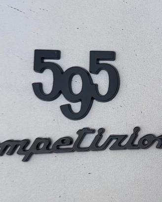 Scritte stemmi badge abarth