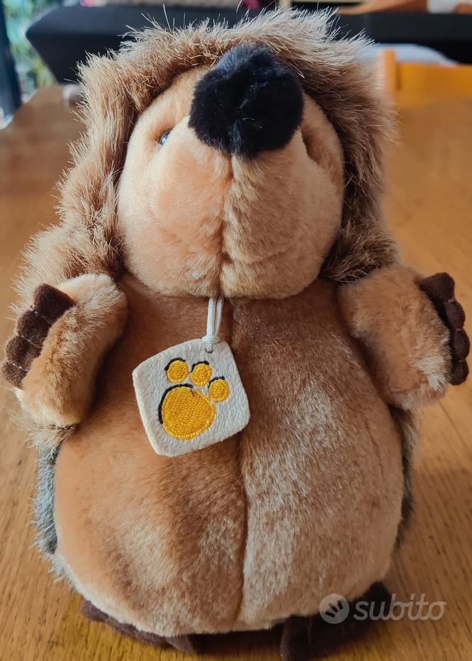 EXQULEG Peluche a forma di riccio, morbido e lavabile, regalo per bambini, ragazze e ragazzi (verde, 30 cm