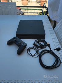 PS4 Slim 500GB + Controller originale e cavi