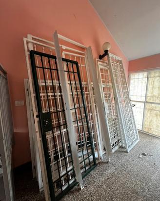 Inferriate metallo, lotto prezzo simbolico 200€