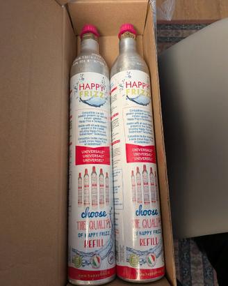 Bombole CO2 Happy frizz vuote