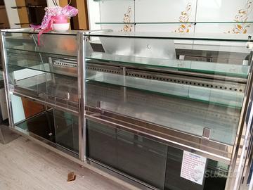 Vetrina esposizione per pasticceria e alimentari
