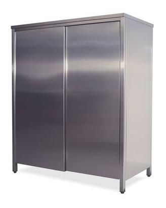 Armadio inox 2 ante Professionale Cucina