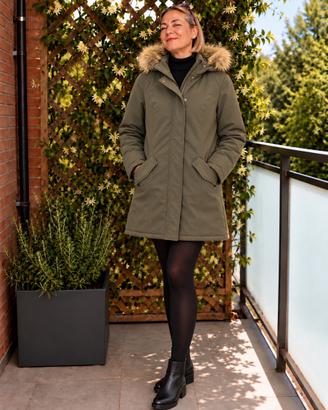 Parka donna Carrera – Verde militare – Taglia S