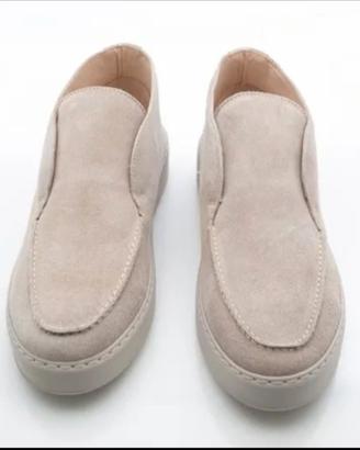 NUBIKK JIRO SUO BEIGE NUOVO  CON ETIC