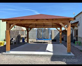 Gazebo in legno
