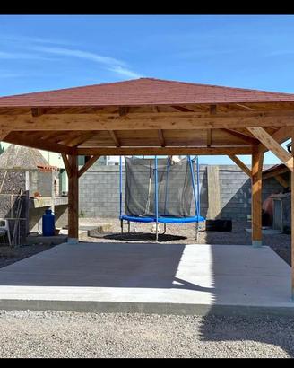 Gazebo in legno