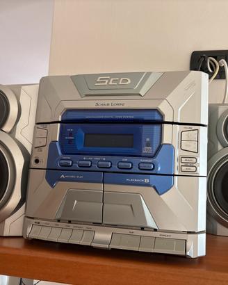 Stereo con due casse