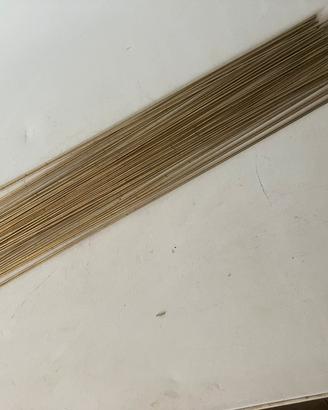 Barretta di ottone 2 mm 60 cm