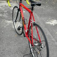 bici da corsa cannodale saeco