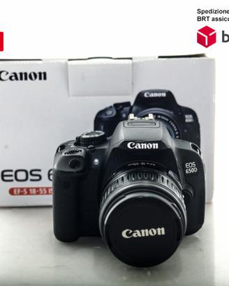 Canon EOS 650D + 18-55