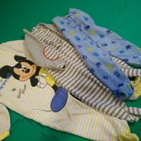 Pagliaccetti bimbo e bimba